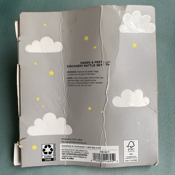 Baby Head Shaping Pillow + Cotton Swaddle + Tummy Time Play Mat - Picture 11 of 15